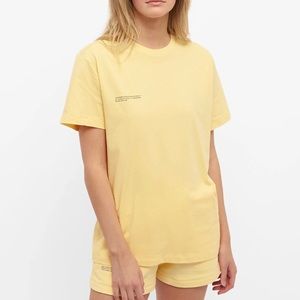 Pangaia 50% off Buttercream T Shirt sz Small Organic Cotton